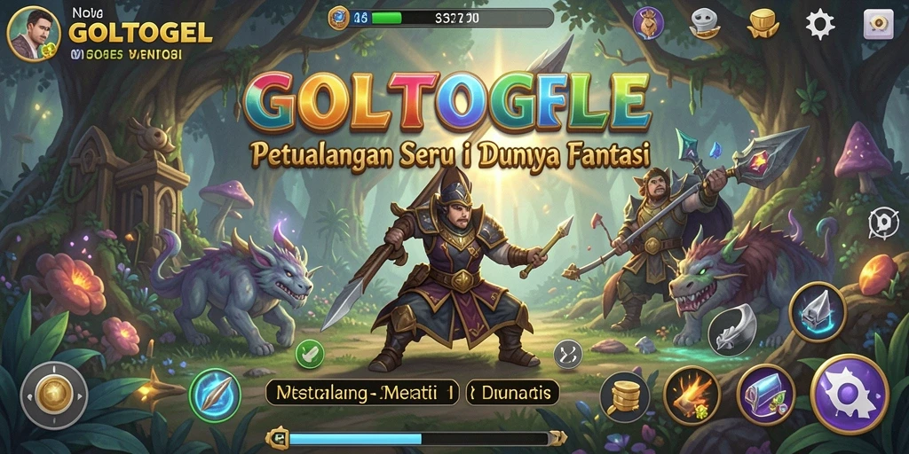 Gameplay menantang di dunia petualangan GOLTOGEL.