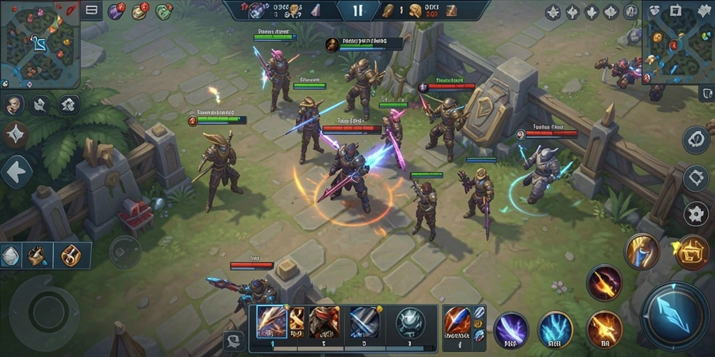 Tangkapan layar MPO303 menampilkan aksi seru dalam gameplay strategi.