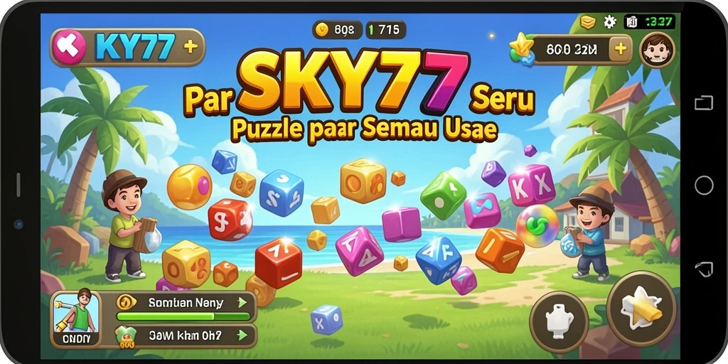 Tampilan gameplay menarik dari SKY77 yang memikat pengguna.