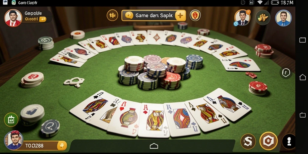 Gameplay Gaple yang seru dan interaktif di TO288.